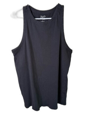 Maurice’s 24/7 Women’s Black Ribbed Tank Top - Classic Sleeveless Layering Piece